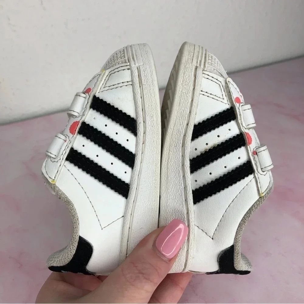 Adidas x Kevin Lyons sneakers‎ Superstar Monster Art size 4 infant